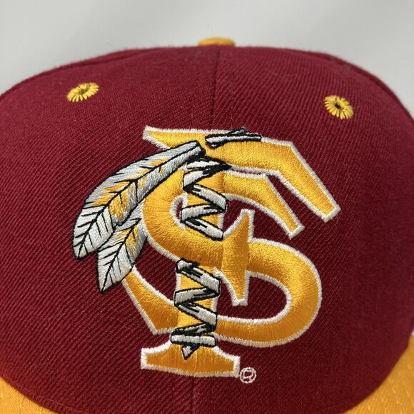Vtg Florida State FSU Seminoles New Era 5950 Pro Model Fitted Hat Sz 7 - Picture 3 of 12